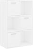 vidaXL Lagerschrank Weiß 60x29,5x90 cm Holzwerkstoff 801134 Bild 2