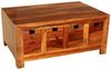 Couchtisch 90x40x60 aus indischem Sheesham-Massivholz Bild 2