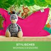 Green Bean® Kinder-Sitzsack 70x100cm & 70 Liter EPS-Perlen Füllung - Indoor & Outdoor Bean Bag Sitzkissen - Pink Bild 3