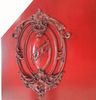 Casa Padrino Luxus Barock Schrank in Herzform Rot / Bunt H. 155 cm - Barock Möbel Bild 5