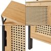 Badschrank Tervola 80x40x35cm Bambus Schwarz [en. casa] Bild 5