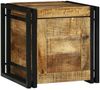 vidaXL Aufbewahrungsbox mit Speicher 40 x 40 x 40 cm Massivholz Mango 4016748 Bild 4