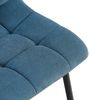 Esszimmerstuhl FANOR - Cord Blau 45x55x84 cm | Essstühle Esszimmerstühle Küchenstühle Wohnzimmerstühle Bild 4