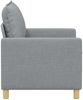 vidaXL Sofa Hellgrau 126 x 81 x 87,5 cm 42028789 Bild 4