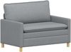 vidaXL Sofa Hellgrau 126 x 81 x 87,5 cm 42028789 Bild 2