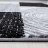 Kurzflor Teppich Paolo rechteckig - 240x340 cm - Schwarz Bild 4