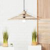 Brilliant Leuchten No. 99248-76 Pirae Pendelleuchte 1-flammig schwarz naturr E27 Bild 4