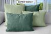 Amilian Dekokissen 4er Set mit Füllung - Sofakissen Set - 2 x 45 x 45 cm + 2 x 35 x 45 cm, (4 Stück) Zierkissen - Kuschelkissen - Couchkissen mit Kissenfüllung Bild 2