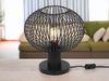 Tischleuchte GILA mit Gitter Lampenschirm Schwarz, Höhe 37cm Bild 5