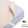 Matratzenschoner Blumtal Molton Atmungsaktive Premium Matratzenauflage Blumtal, 100% Baumwolle, Zertifizierte Qualität Bild 3