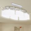 vidaXL Deckenlampe mit ellipsenförmigen Glasschirmen 2 Stk. E14 278760 Bild 3