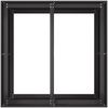 vidaXL Pflanzkübel Schwarz 80x80x80 cm Stahl 860780 Bild 5