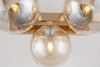 Maytoni Wandleuchte Dallas 61cm gold bernstein Bild 5