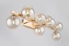 Maytoni Wandleuchte Dallas 61cm gold bernstein Bild 3