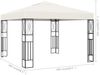 vidaXL Pavillon 3×3 m Creme Stoff 48005 Bild 5