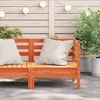 vidaXL Garten-Ecksofa Wachsbraun Massivholz Kiefer 837981 Bild 3