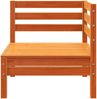 vidaXL Garten-Ecksofa Wachsbraun Massivholz Kiefer 837981 Bild 4