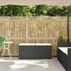 vidaXL Gartenbank mit Kissen Schwarz 110x40x44 cm Poly Rattan 4104145 Bild 3