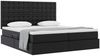 vidaXL Aufbewahrungsbett mit Matratze Schwarz 200 x 200 cm Kunstleder 3372181 Bild 3