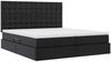 vidaXL Aufbewahrungsbett mit Matratze Schwarz 200 x 200 cm Kunstleder 3372181 Bild 5
