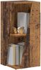 vidaXL Seitenregal Altholz 33 x 32 x 70,5 cm Holzwerkstoff 892415 Bild 3