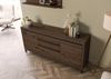 Sideboard Kernbuche 190x45x85 tabacco braun geölt VILLANDERS #251 Bild 2
