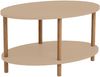Couchtisch Højreby 70x44x43 cm Cappuccino [en. casa] Bild 4