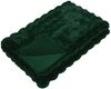 vidaXL Rutschfeste Decke aus Kunstkaninchenfell Olite 4 pcs Dunkelgrün 42021822 Bild 5