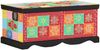 vidaXL Couchtisch Mehrfarbig 90x50x40 cm Massivholz Mango 4017561 Bild 5