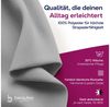 Beautex Verdunkelungsvorhang 2er Set Verdunkelungsgardine mit U-Band, Blackout Vorhang abdunkelnd (2 St), Kräuselband, verdunkelnd Bild 2
