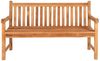 Massive Teak Sitzbank MONTAGNA ca. L150cm Gartenbank Holzbank Teakbank Bild 4