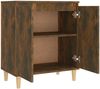 Sideboard, Kommode Räuchereiche 60x35x70 cm Holzwerkstoff j2368p Bild 5