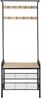 tectake Garderobe Wichita, inklusive Kippschutz, 73,5 x 36 x 184 cm Bild 3