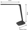 UNILUX LED-Tischleuchte TWISTLED, schwarz Bild 3