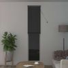 vidaXL Venetianer Jalousie Silber Grau 213 x 60 cm PVC 42003695 Bild 3