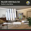 Paulmann 705. 31 MaxLED 1000 LED Strip Tunable White Basisset 1,5m IP44 17W 1020lm/m 108LEDs/m Tunable White 40VA Bild 3