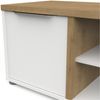 Demeyere TV-Bank, Weiß und Eiche, 135 x 39 x 40 cm Bild 5
