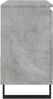 vidaXL Waschbeckenunterschrank Betongrau 65x33x60 cm Holzwerkstoff 857228 Bild 5