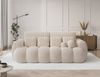 MOEBLO Schlafsofa STONE, Sitzer Sofa mit Schlaffunktion & Komfortpolsterung – Modernes Schlafsofa mit Bettkasten & Zierkissen, Couch Polstermöbel Sitzmöbel Wohnzimmermöbel 3-Sitzer-Sofa Stoffsofa für Wohnzimmer, (BxHxT): 270 x 103 x 113 cm Bild 5