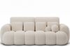 MOEBLO Schlafsofa STONE, Sitzer Sofa mit Schlaffunktion & Komfortpolsterung – Modernes Schlafsofa mit Bettkasten & Zierkissen, Couch Polstermöbel Sitzmöbel Wohnzimmermöbel 3-Sitzer-Sofa Stoffsofa für Wohnzimmer, (BxHxT): 270 x 103 x 113 cm Bild 4