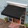 COSTWAY Klemmmarkise 200x210cm höhenverstellbar, für Balkon ohne Bohren Bild 2