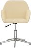 Bürostuhl Drehbar Creme Stoff [344711] Bild 3