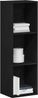 vidaXL Bücherregal Schwarz Eichen-Optik 36x30x114 cm Holzwerkstoff 862395 Bild 4