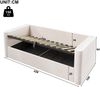 Merax Einzelbett 90 x 200 cm, Polsterbett Tagesbett, Daybett, Schlafsofa, mit LED-Beleuchtung, mit hydraulischem Stauraummechanismus, , Samt, beige Bild 4