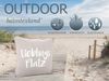 heimtexland Dekokissen Outdoorkissen Garten Deko Outdoor Kissen Maritim, schmutz- und wasserabweisend Bild 2