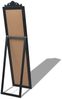 vidaXL Standspiegel im Barock-Stil 160x40 cm Schwarz 243694 Bild 4
