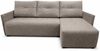 AX LIVING Ecksofa Damascus Hellbraun mit Schlaffunktion Bettkasten Schlafsofa 212 cm rechts Bild 2