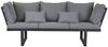 LC Garden Loungesofa »Bondino« Living Multifunktionssofa anthrazit inkl. 2x Ansteckteile Bild 2