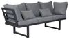 LC Garden Loungesofa »Bondino« Living Multifunktionssofa anthrazit inkl. 2x Ansteckteile Bild 4