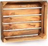 CHICCIE Holzkiste Regale Geflammt 50x40x15cm - Kisten Weinkisten (2 St) Bild 2